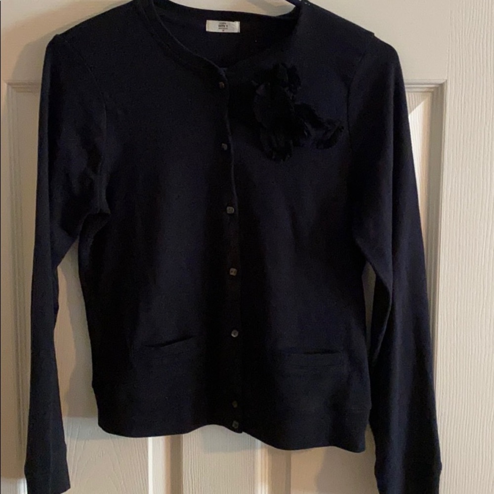 J Crew knit cardigan, size medium